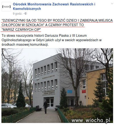 Co on jeszcze robi w szkole?