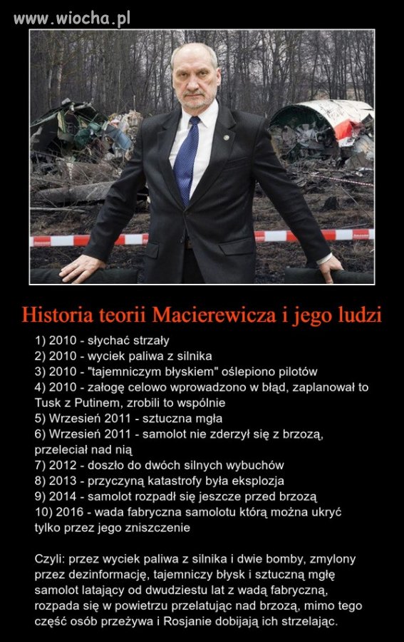 Ten to powinien bajki pisać. Pomysłów mu nie brak