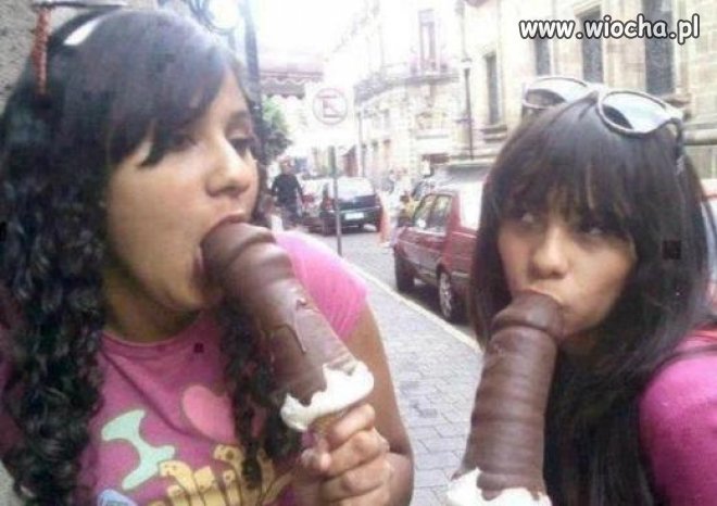 Czekoladowe lody dla ochłody.