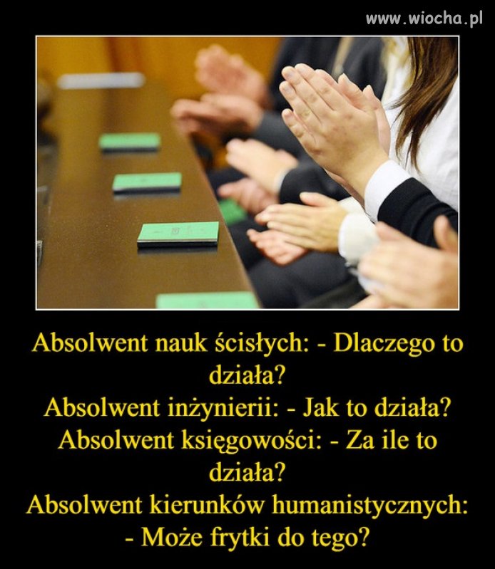 Pomyśl zanim wybierzesz kierunek studiów