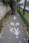 Ścieżka rowerowa z przeszkodami