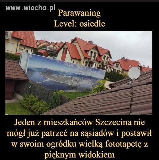 Parawaning