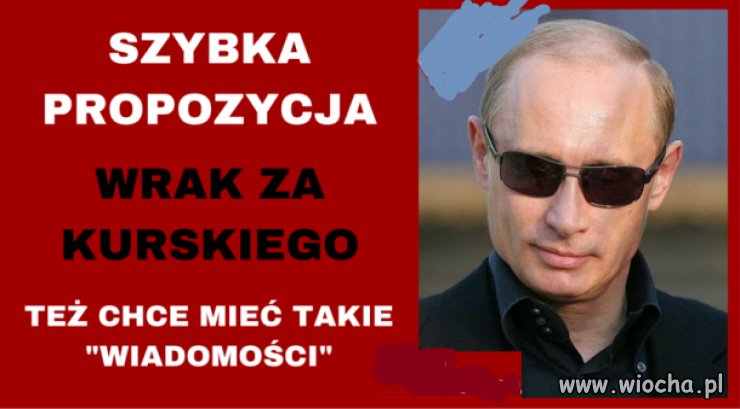 Szybka propozycja Putina