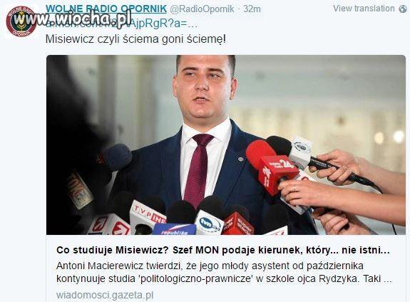 Misiewicz na prezydenta