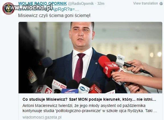 Misiewicz na prezydenta