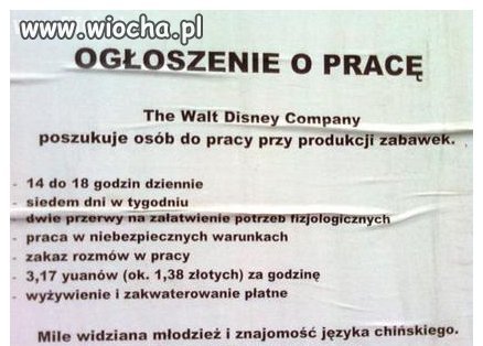 Chińczycy szukają frajera 