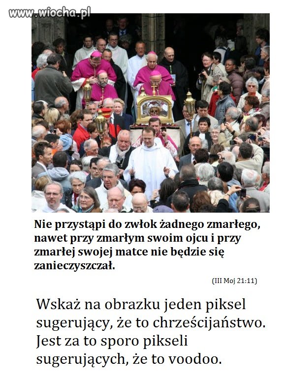 Będąc katolikiem potwierdzasz świętość czaszek