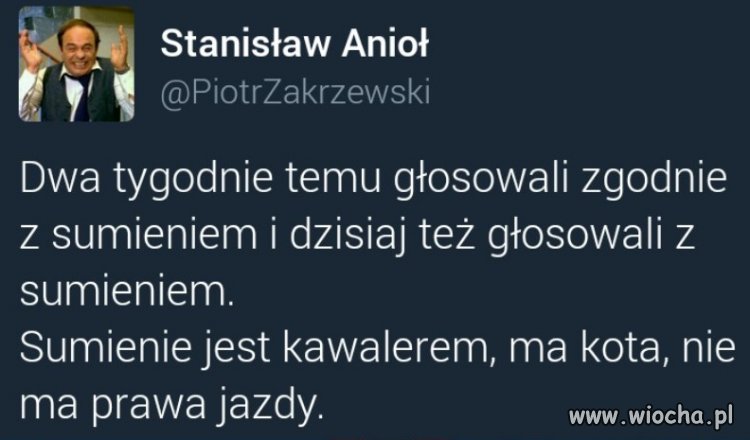 Jacy (p)osłowie, takie sumienie