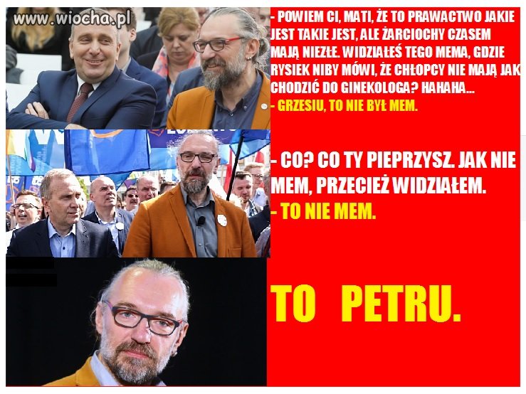 To był mem, czy...