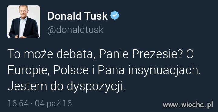 Prezes podejmie rękawicę?