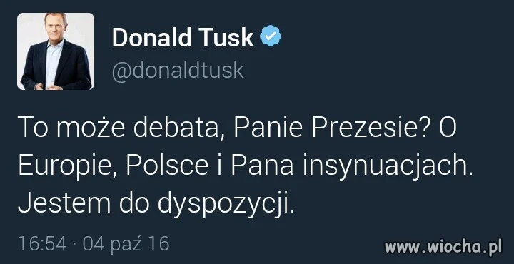 Prezes podejmie rękawicę?