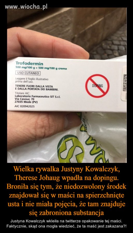 Therese Johaug - palenie głupa, poziom ekspert