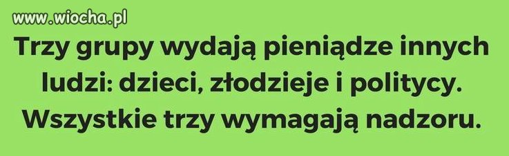 Wydają pieniądze innych ludzi