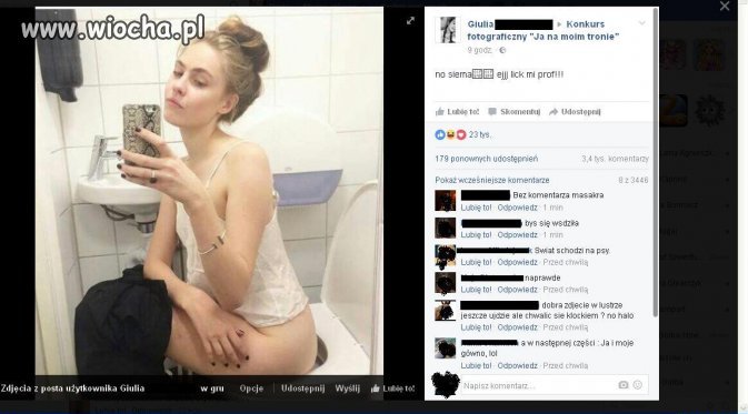Królowa sracza...