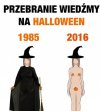 Przebranie wiedźmy na Halloween