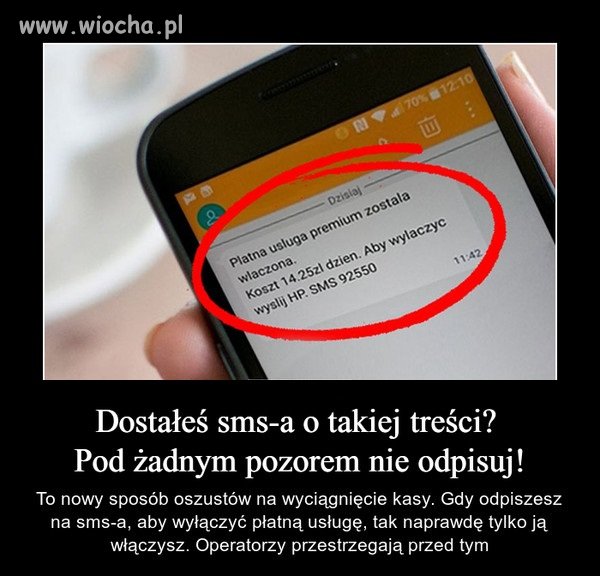 Nie daj się oszukać