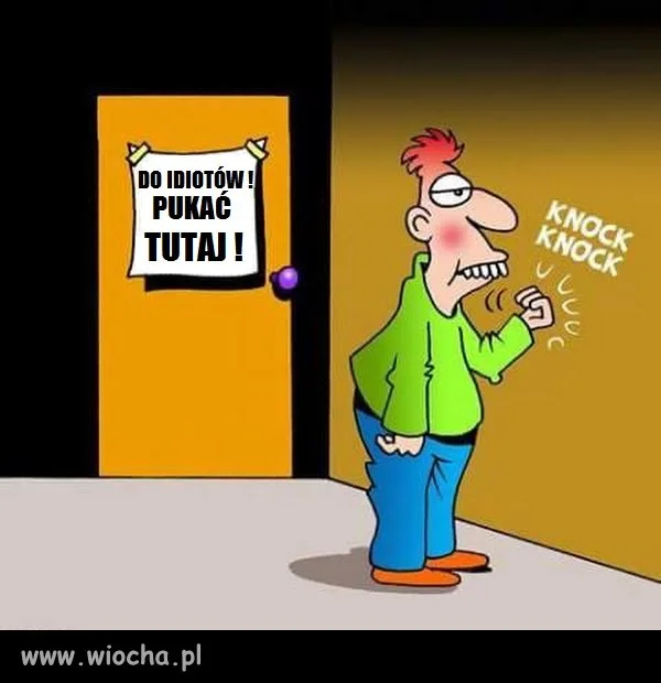 Idiota zawsze będzie idiotą ...