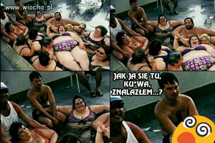 Przerażony..
