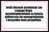 Przypuszczam, że Tadzio szybko