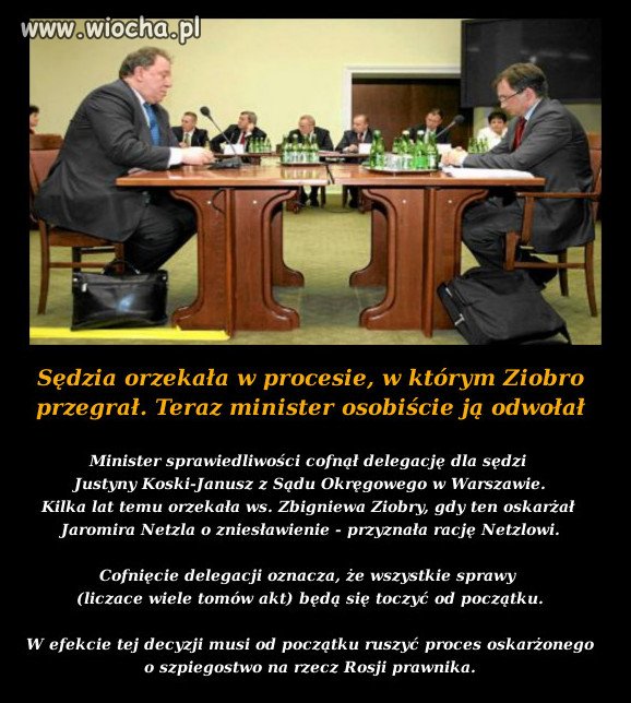 No i dopadła ją "sprawiedliwość"