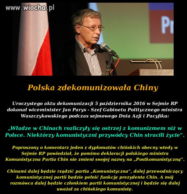 No to się Chińczycy zdziwili