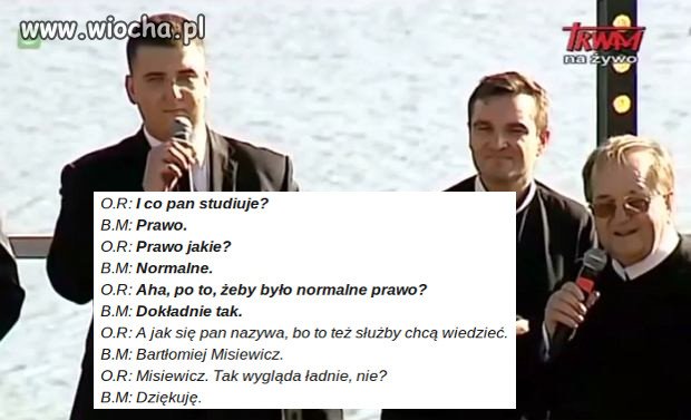 Jakieś 2 lata temu w TV Trwam