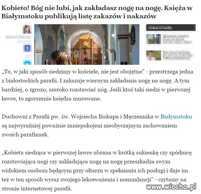 Jeszcze chwila i uwierzę, że ksiądz ma