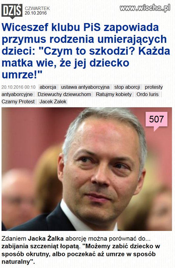 Każda matka wie, że jej dziecko umrze