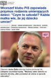 Każda matka wie, że jej dziecko umrze