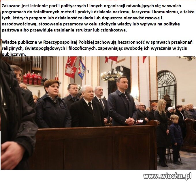 Już dawno o PISie w Konstytucji pisali...