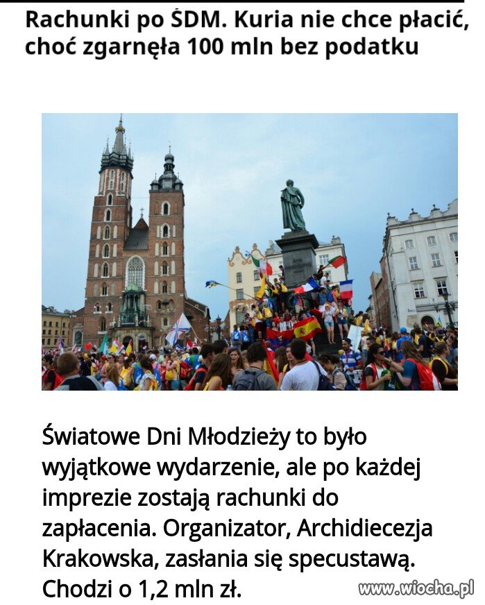Rachunki trzeba płacić