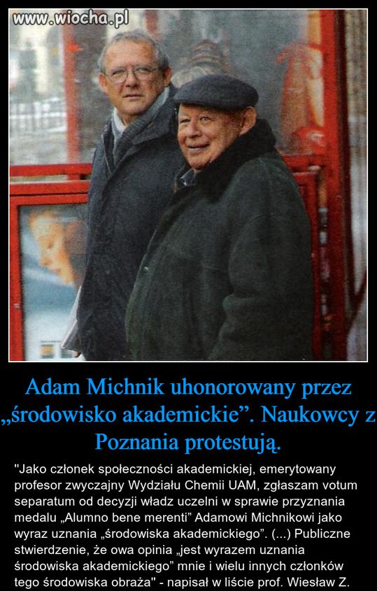 I tak to środwisko akademickie zaorało 