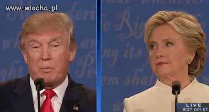 USA wstrząśnięte po debacie i słowach Trumpa. 