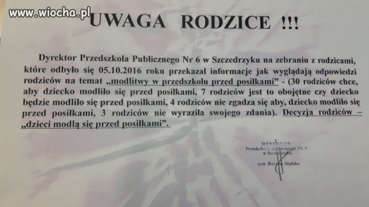  Ojciec dyrektor z Szczedrzyku