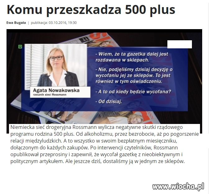 Pani rzecznik współpracuje z Wyborczą!