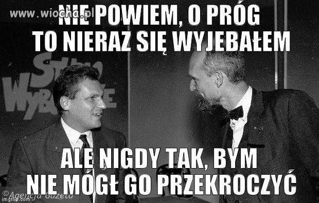 Młody komuch masakruje Korwina 