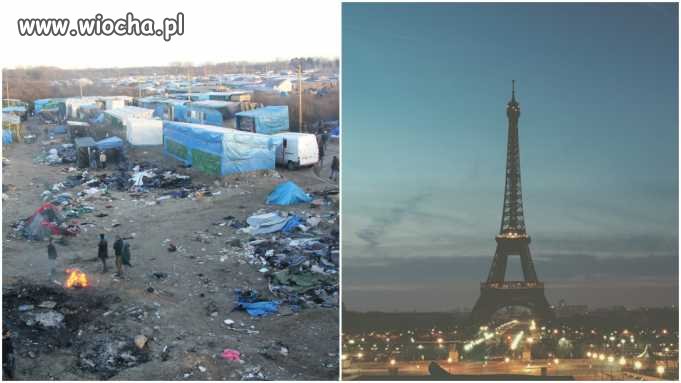Z Calais do stolicy. Setki nowych namiotów w Paryżu.