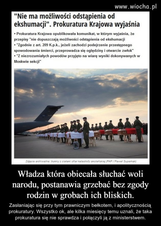 Po trupach do władzy ...