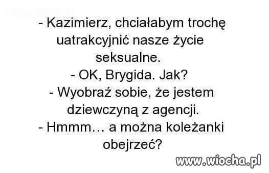 Z cyklu rozmowy małżonków 