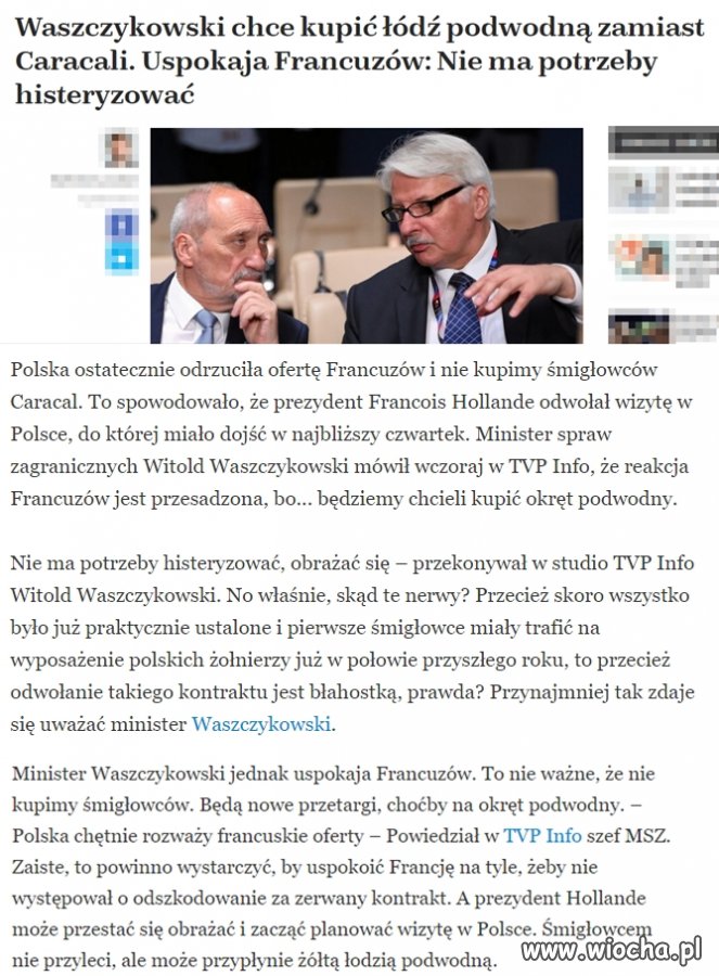 Ktoś mi tu wmawiał