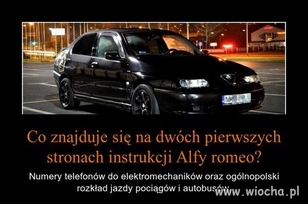 Alfa Romeo królowa lawet