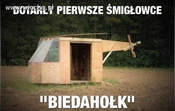W temacie śmigłowców 