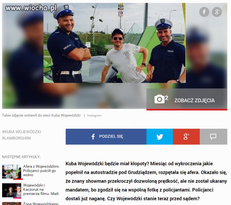 Kubuś myślał, że jest ponad prawem...