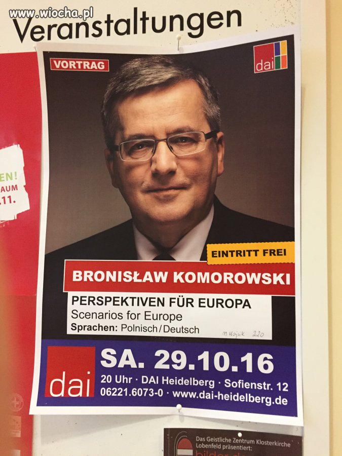 Komorowski dorabia w Niemczech
