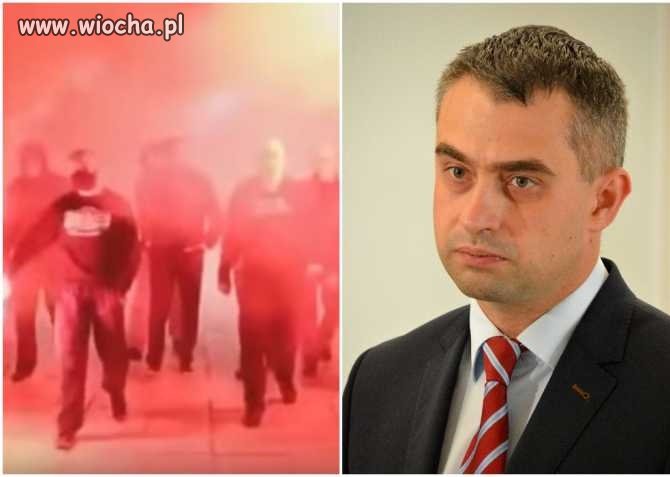 Polityk SLD opisał swój lot samolotem z kibicami Legii