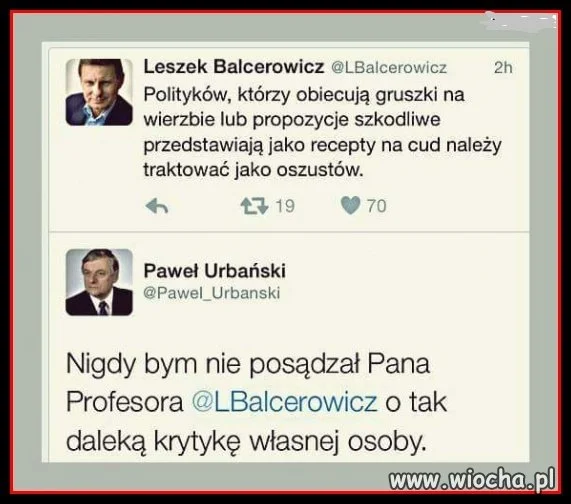 Ups.Cóż za samokrytyka.