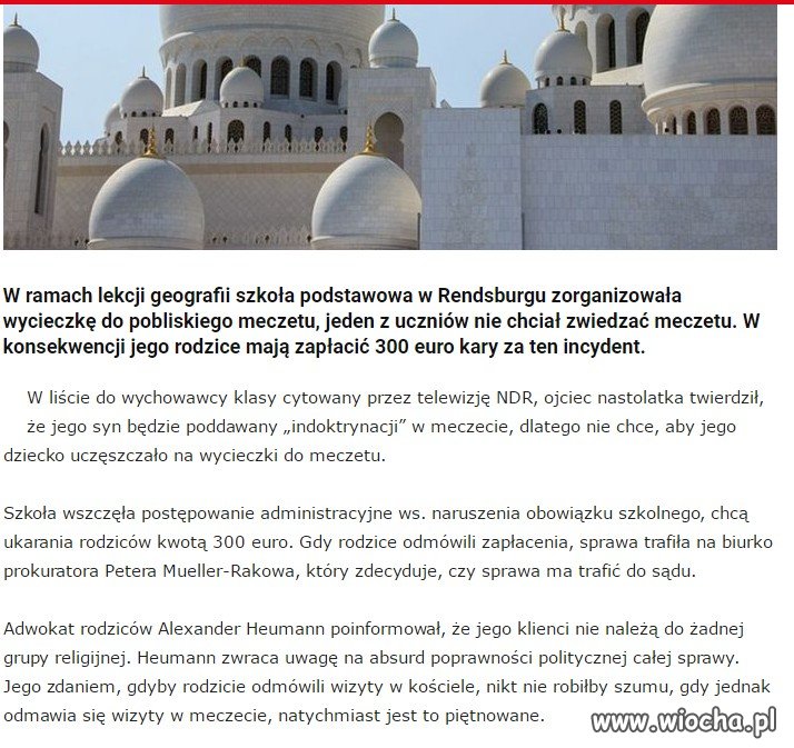 Nie ma takiego nie chodzenia
