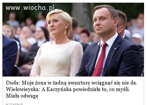 Trzeba mieć odwagę by powiedzieć co się myśli 