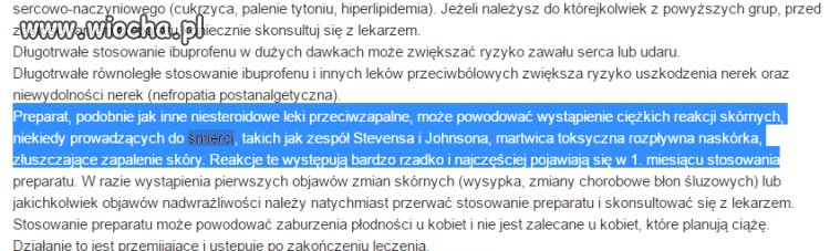 Ibuprom max. fragment ulotki. 