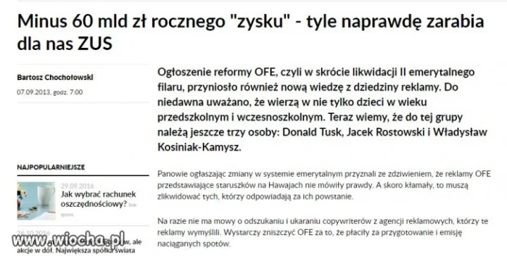 45 mln na nagrody, ale bilans ...